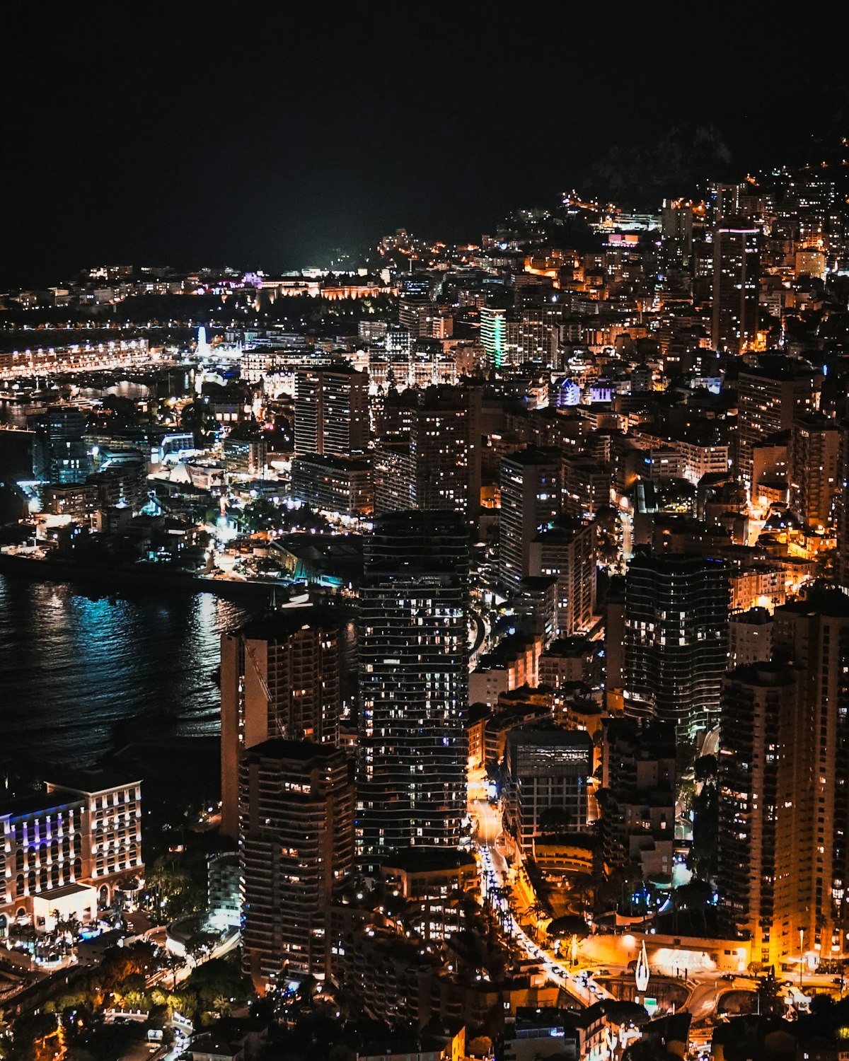 Monaco — At night